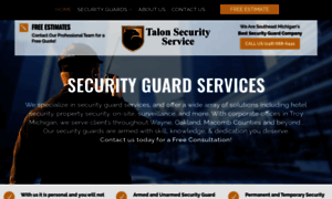 Talonsecurityservice.com thumbnail