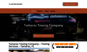 Tamaractowing.com thumbnail