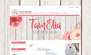Tamelia-stickdesign.de thumbnail