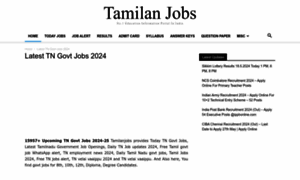 Tamilanjobs.com thumbnail