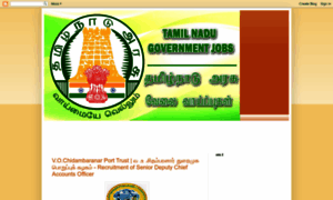 Tamilgovtjobs.com thumbnail