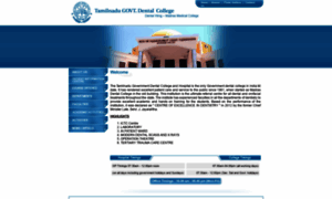 Tamilnadudentalcollege.com thumbnail