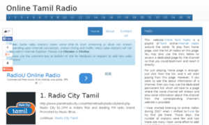 Tamilradio.techcollections.co thumbnail