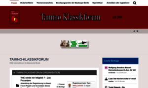 Tamino-klassikforum.at thumbnail