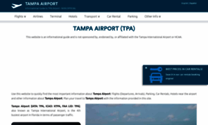 Tampa-airport.com thumbnail