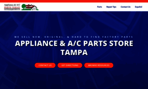 Tampaapplianceparts.com thumbnail