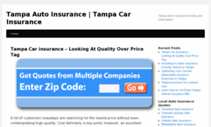 Tampaautoinsurancequoteshq.com thumbnail