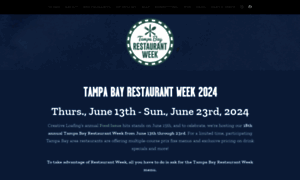 Tampabayrestaurantweek.com thumbnail