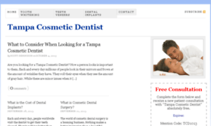 Tampacosmeticdentist.net thumbnail