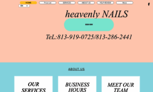 Tampaheavenlynails.com thumbnail