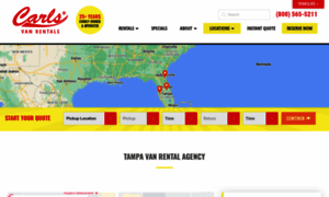 Tampavanrentals.com thumbnail