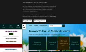 Tamworthhousemedicalcentre.co.uk thumbnail
