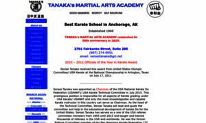 Tanakas-martial-arts-academy.com thumbnail