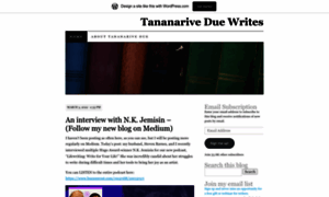 Tananarivedue.wordpress.com thumbnail