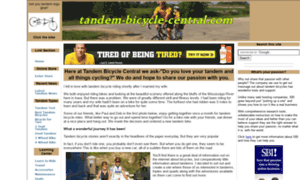 Tandem-bicycle-central.com thumbnail