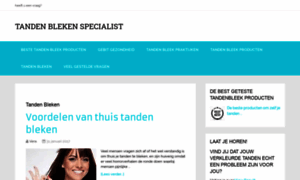 Tandenblekenspecialist.nl thumbnail