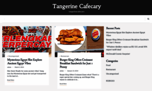 Tangerinecafecary.com thumbnail