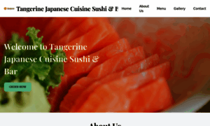 Tangerinejapanesesushibar.com thumbnail