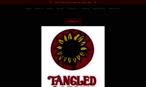 Tangledgardencafe.com thumbnail