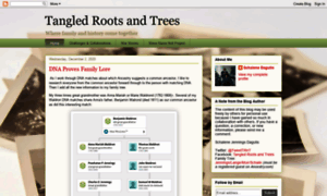 Tangledrootsandtrees.blogspot.com thumbnail