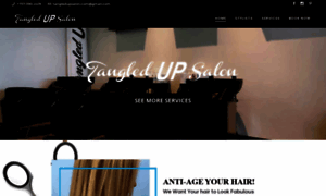 Tangledupsalon.com thumbnail