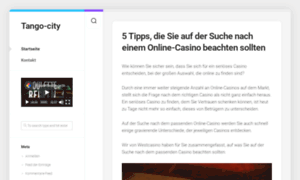 Tango-city.de thumbnail