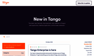 Tango.launchnotes.io thumbnail