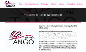 Tangonetballclub.com.au thumbnail