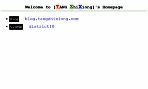 Tangzhixiong.com thumbnail
