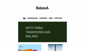 Tankesmedjanbalans.se thumbnail