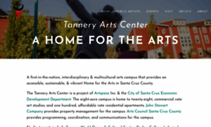 Tanneryartscenter.org thumbnail