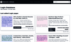 Tanoshi.com.au thumbnail