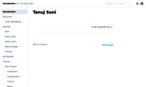 Tanuj.in thumbnail