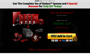 Tao-of-badass.com thumbnail