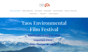 Taosenvironmentalfilmfestival.com thumbnail