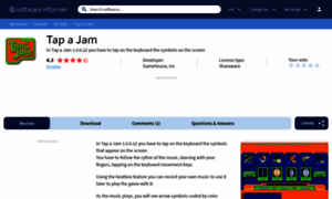 Tap-a-jam.software.informer.com thumbnail
