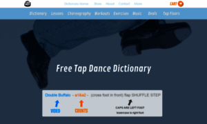 Tapdancedictionary.com thumbnail