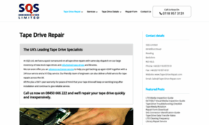 Tape-drive-repair.com thumbnail