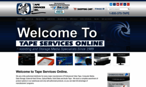 Tapeservices.com thumbnail