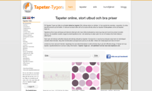 Tapeter-tyger.se thumbnail