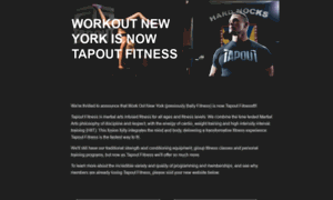 Tapoutfitnessnyc.com thumbnail