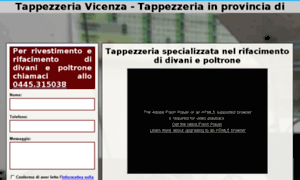 Tappezzeria-vicenza.com thumbnail