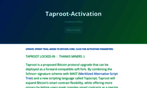 Taprootactivation.com thumbnail