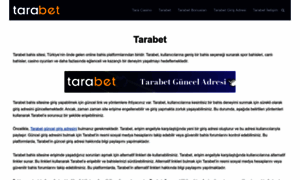 Tarabetguncel.com thumbnail