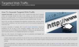 Targetedwebtraffic.com.au thumbnail