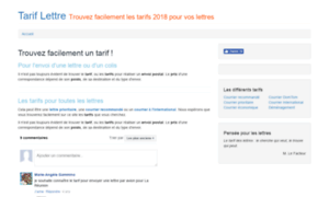 Tarif-lettre.fr thumbnail