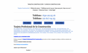 Tarjetaconstruccion.net thumbnail