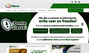 Tarjetadecreditocibanco.com thumbnail