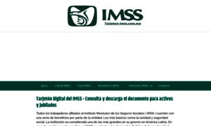 Tarjeton-imss.com.mx thumbnail