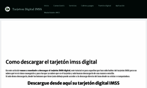 Tarjetondigitalimss.info thumbnail